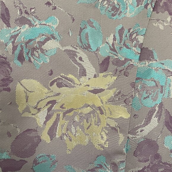 Be by Chetta B Dress Lavender Gold Pleated cocktail Formal Prom Size 16 NWT - Picture 4 of 8